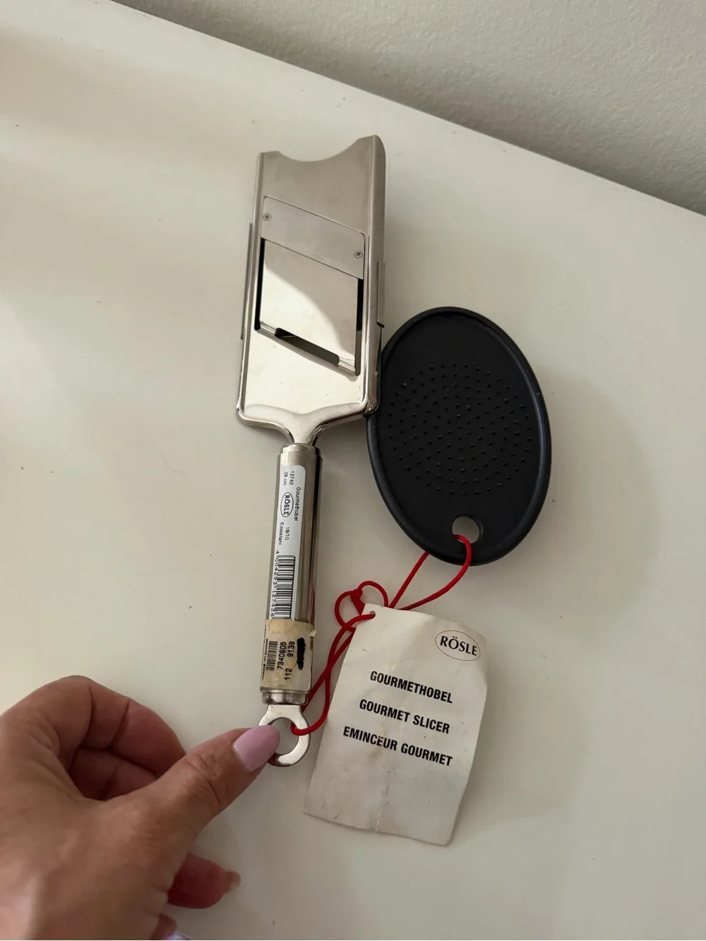 Rosle Stainless Steel Mandoline Slicer - Polished Silver